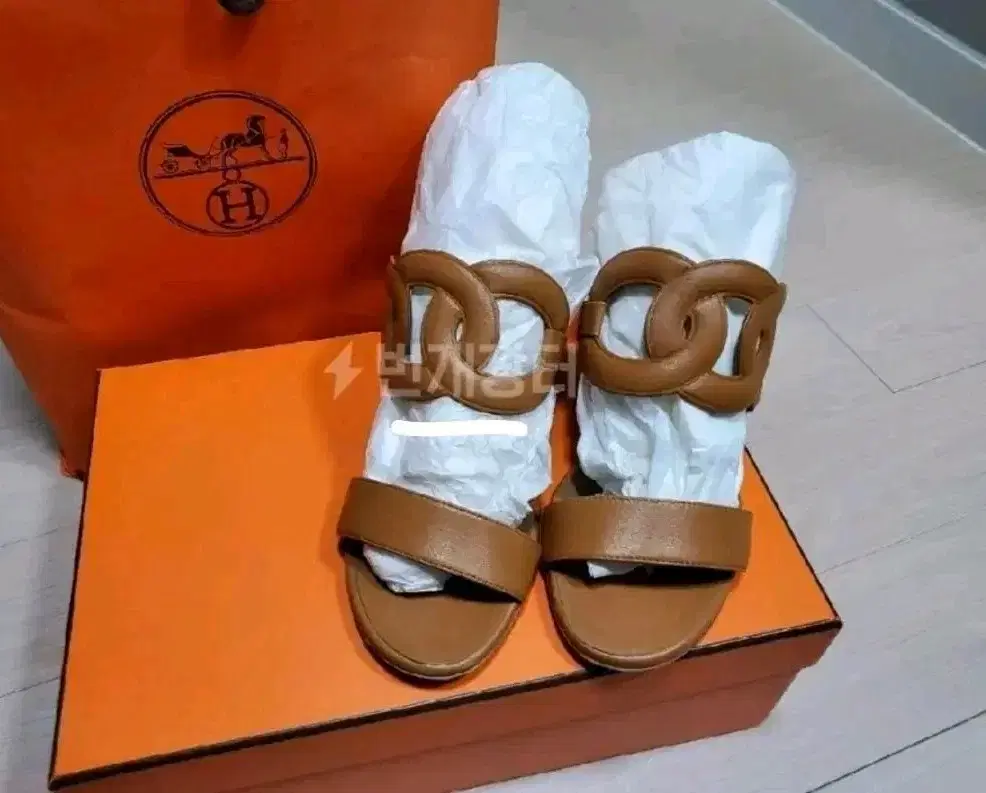 [Genuine] Hermès Bikini Sandals