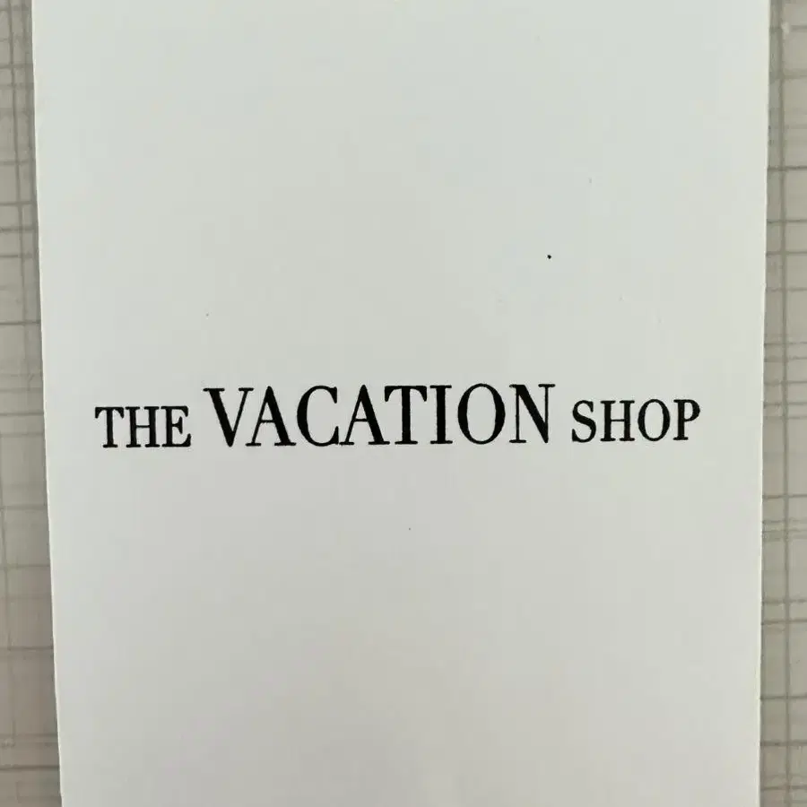 The VACATION SHOP 비치 로브