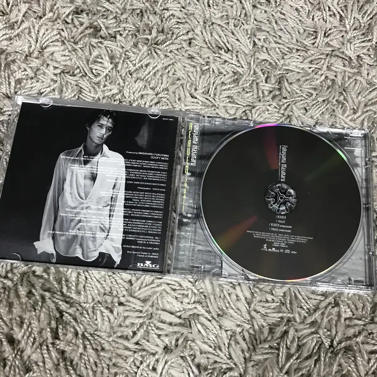 [중고음반/CD] JPOP앨범 후쿠야마 마사하루 싱글 Heaven