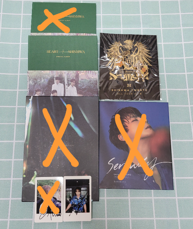 신화 앨범, DVD, 굿즈 판매