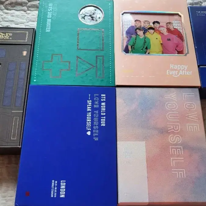 방탄 머스터 럽셀 윙즈 메모리즈 dvd 팝니다