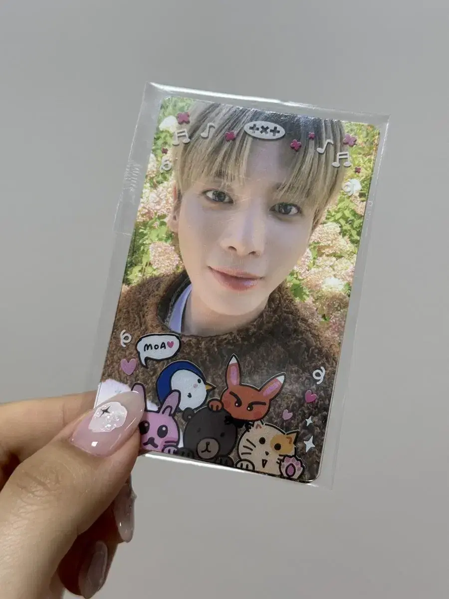 Tuvatu Deco Kit taehyun photocard (unreleased)