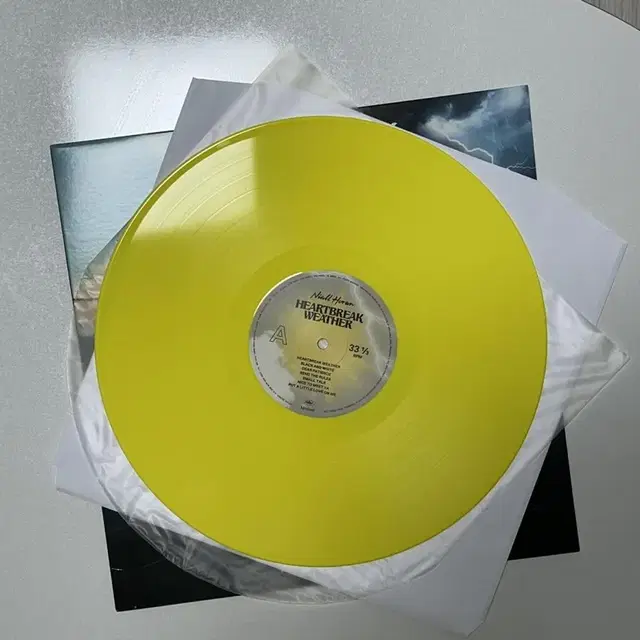 나일 호란 HEARTBREAK WEATHER yellow lp 바이닐