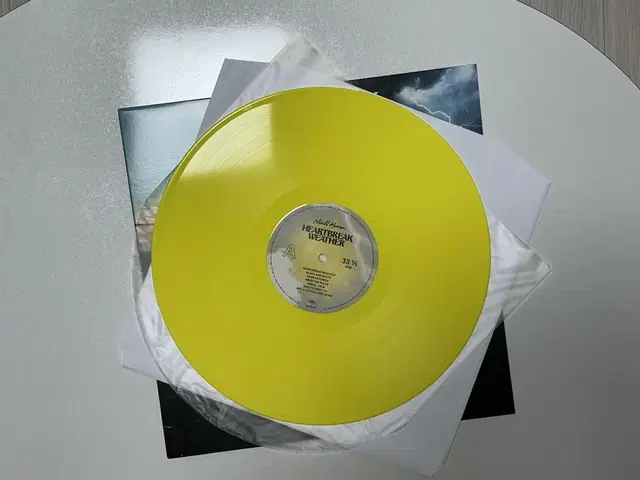 나일 호란 HEARTBREAK WEATHER yellow lp 바이닐