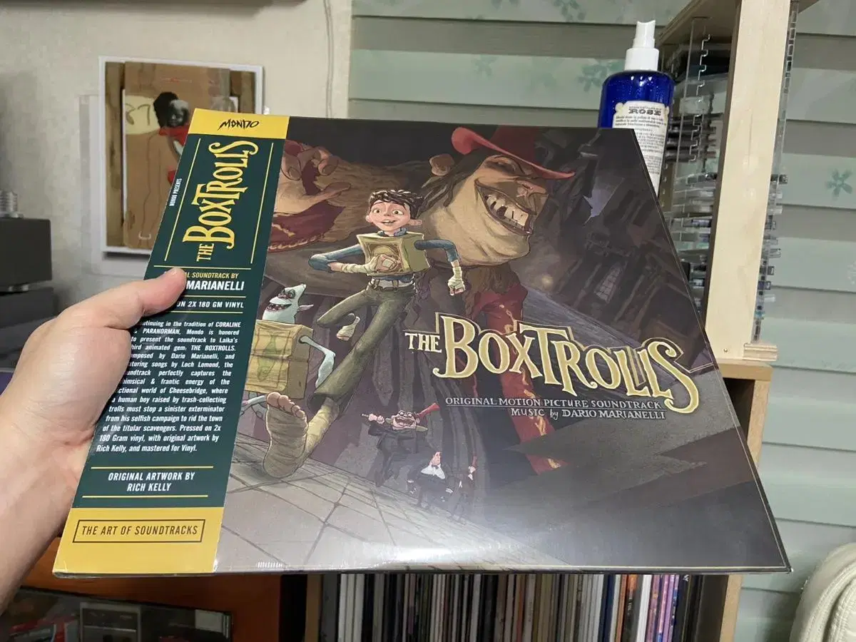 박스트롤 The BoxTrolls OST 몬도 LP 미개봉