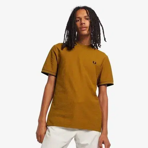 Fred Perry Broken Tipped Pique T-Shirt