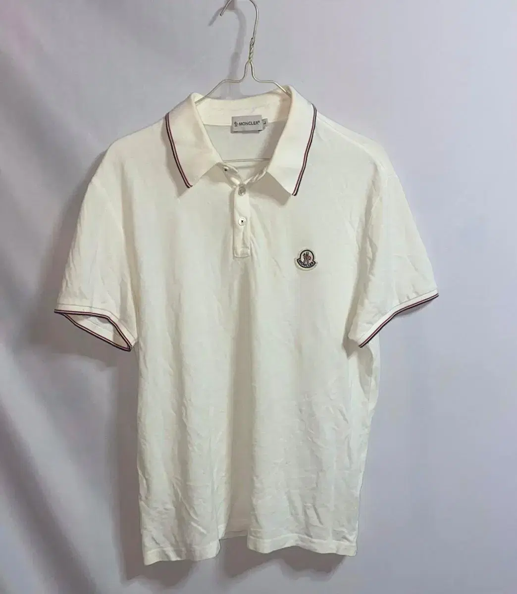 Moncler Polopique kara T-shirt size L