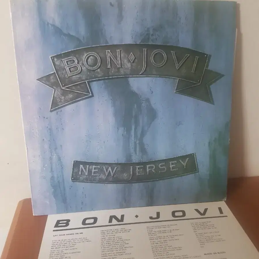 본조비 뉴저지 Bon Jovi New Jersey 바이닐 vinyl 성음