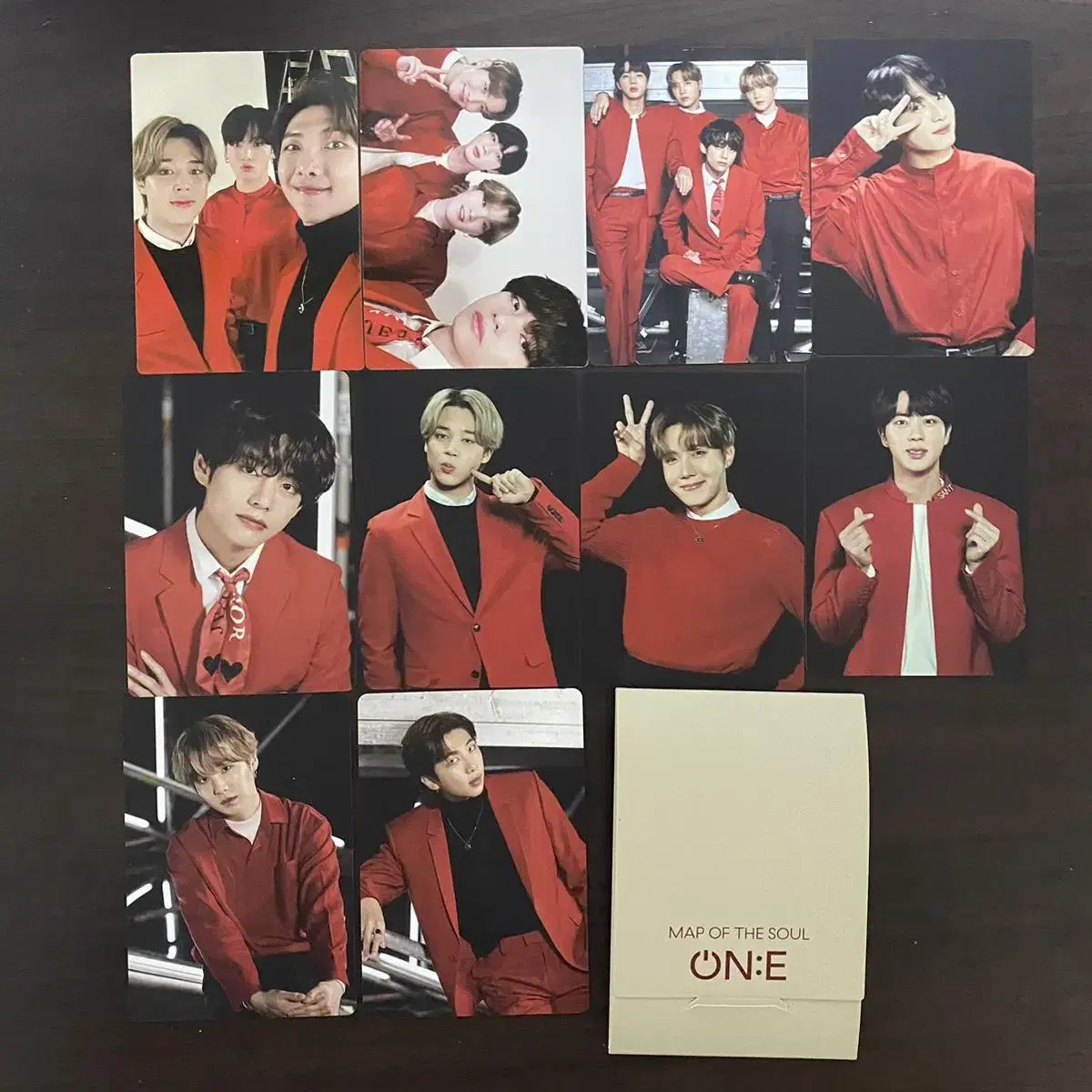 Bangtan Map of the Soul online concert photocard Bulk