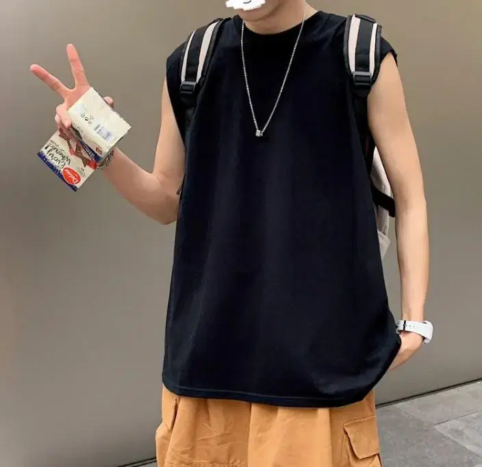 [New] Min sleeve nashi men's vacation look 2 colors