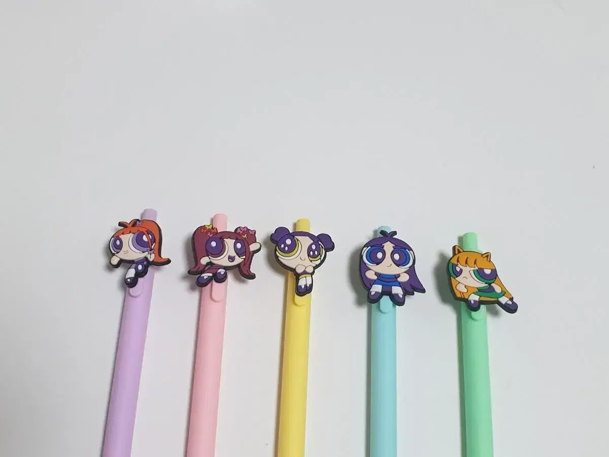 New Jeans Ballpoint Pen Powerpuff Girls Glow-in-the-Dark Ballpoint Pen