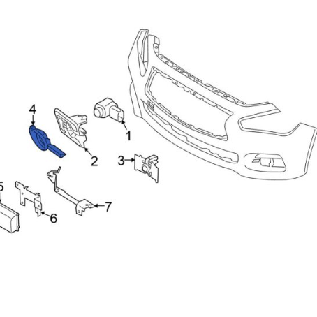 인피니티 Q50 주차 센서 고정링(정품 미개봉)285334GA3D