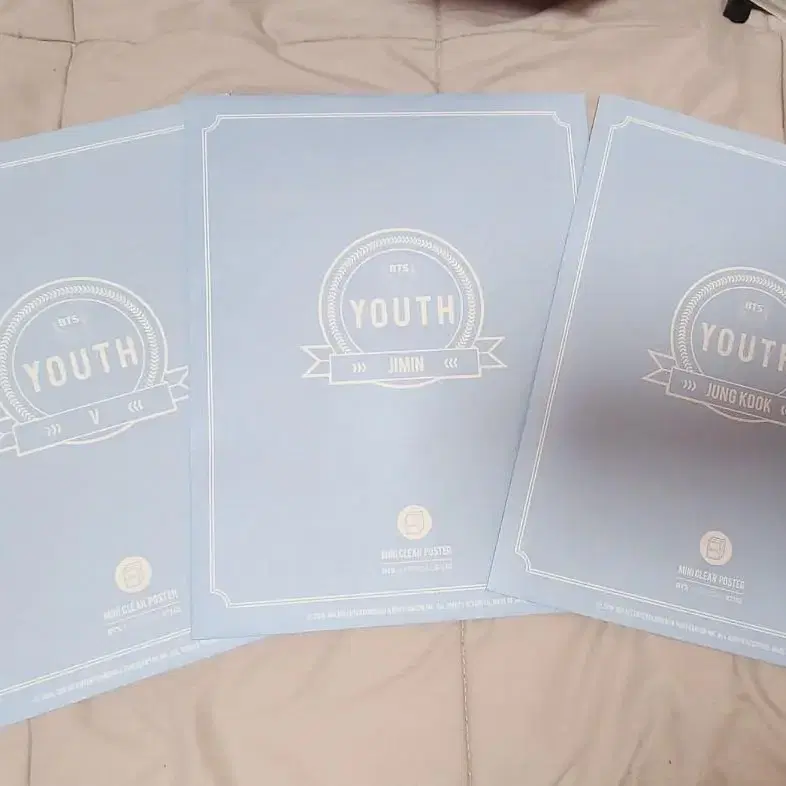 방탄소년단 일본앨범 유스 Youth 클리어 포스터 포카 굿즈