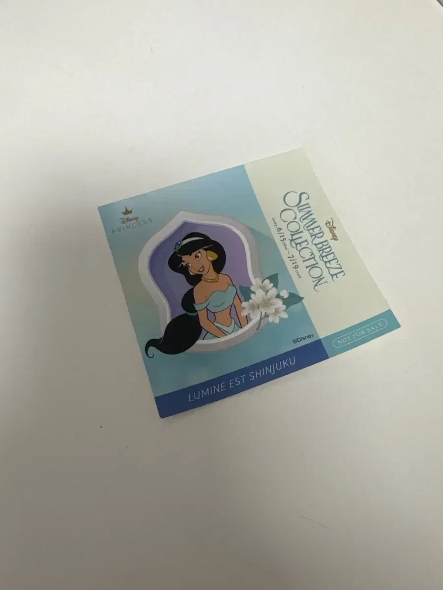 디즈니 프린세스 일본 루미네 한정 자스민 스티커