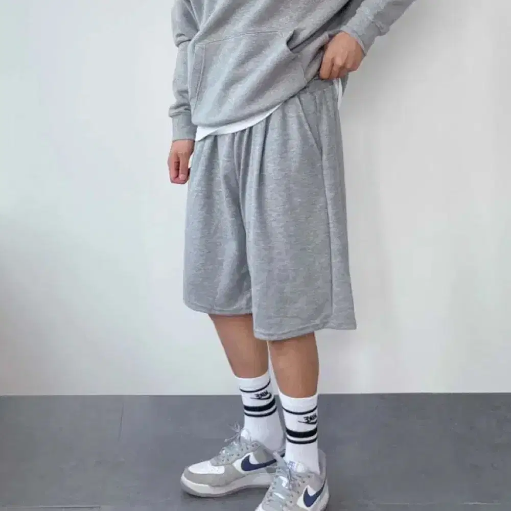 SAN SAN GEAR | 산산기어 Sansan Gear Track Pants Gray 25SS on