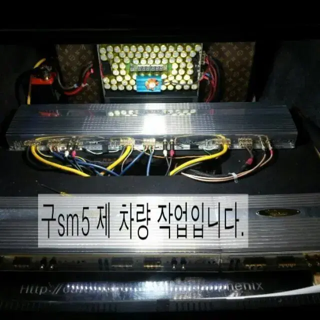 중고 카오디오 ,블박,네비 매립,후방 diy