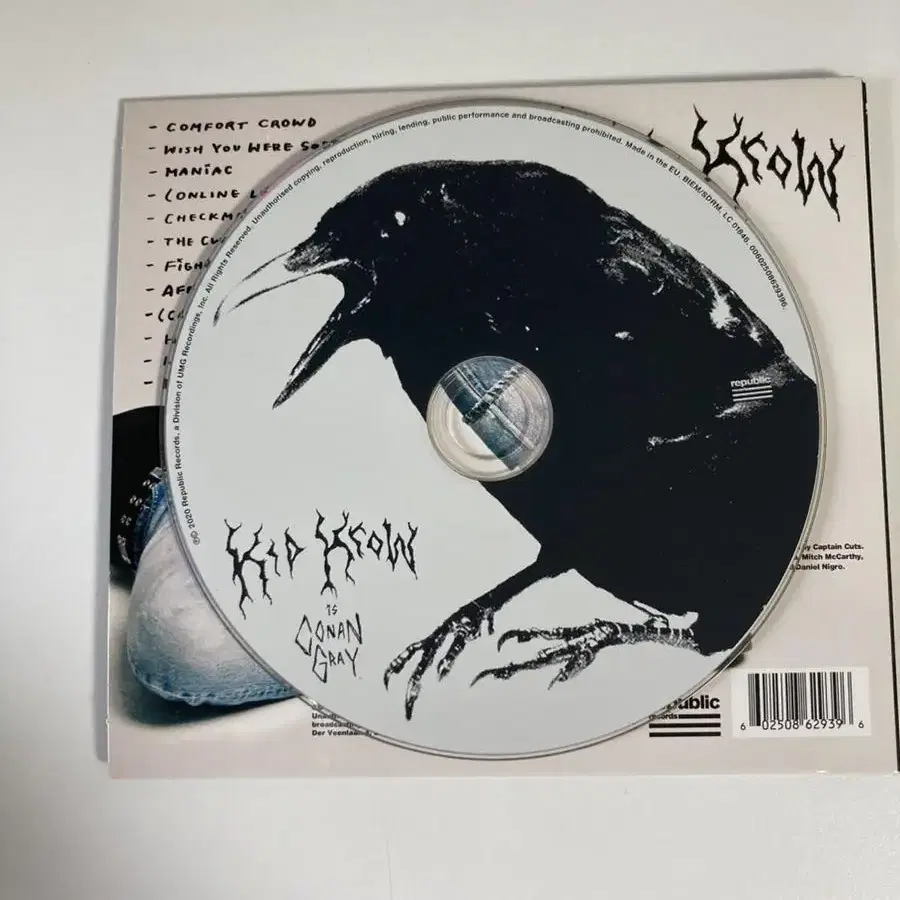 코난그레이 kid crow cd (digipack)