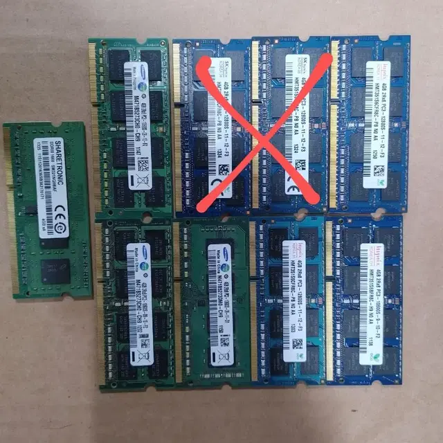 노트북램ddr3 4GB