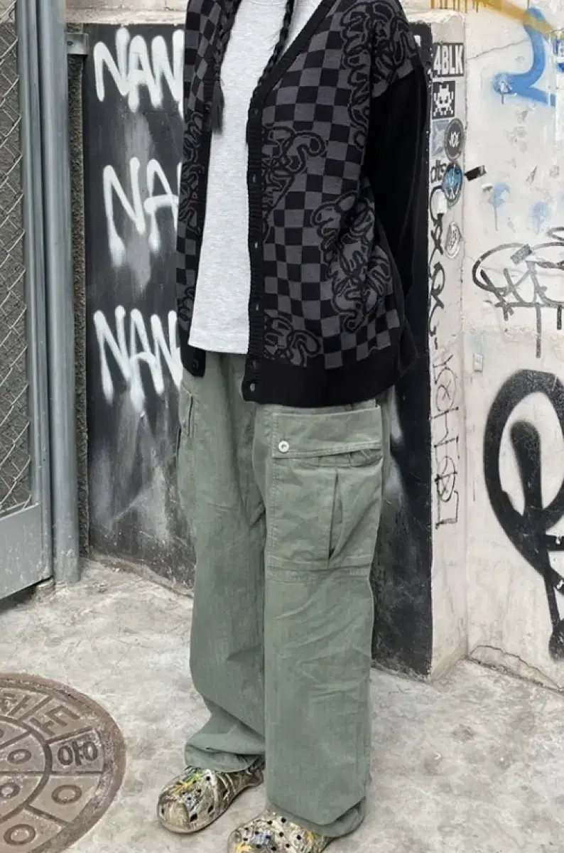 예스아이씨 HBT Dyed Field Pants Olive