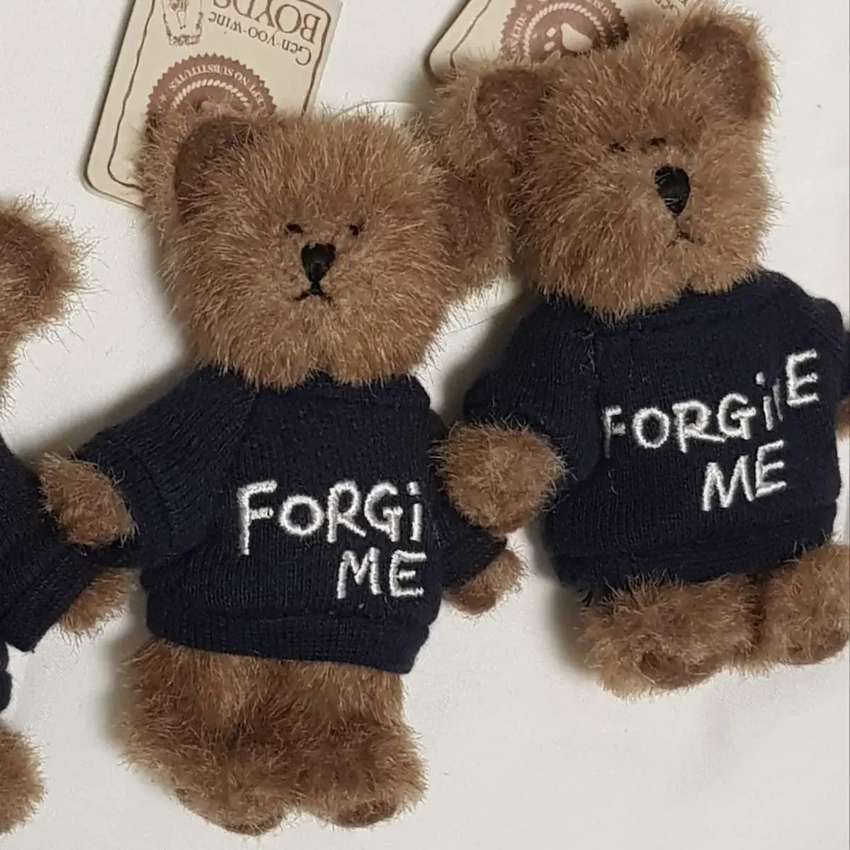 보이즈베어 forgive me 쪼꼬미 곰돌이 곰인형 키링