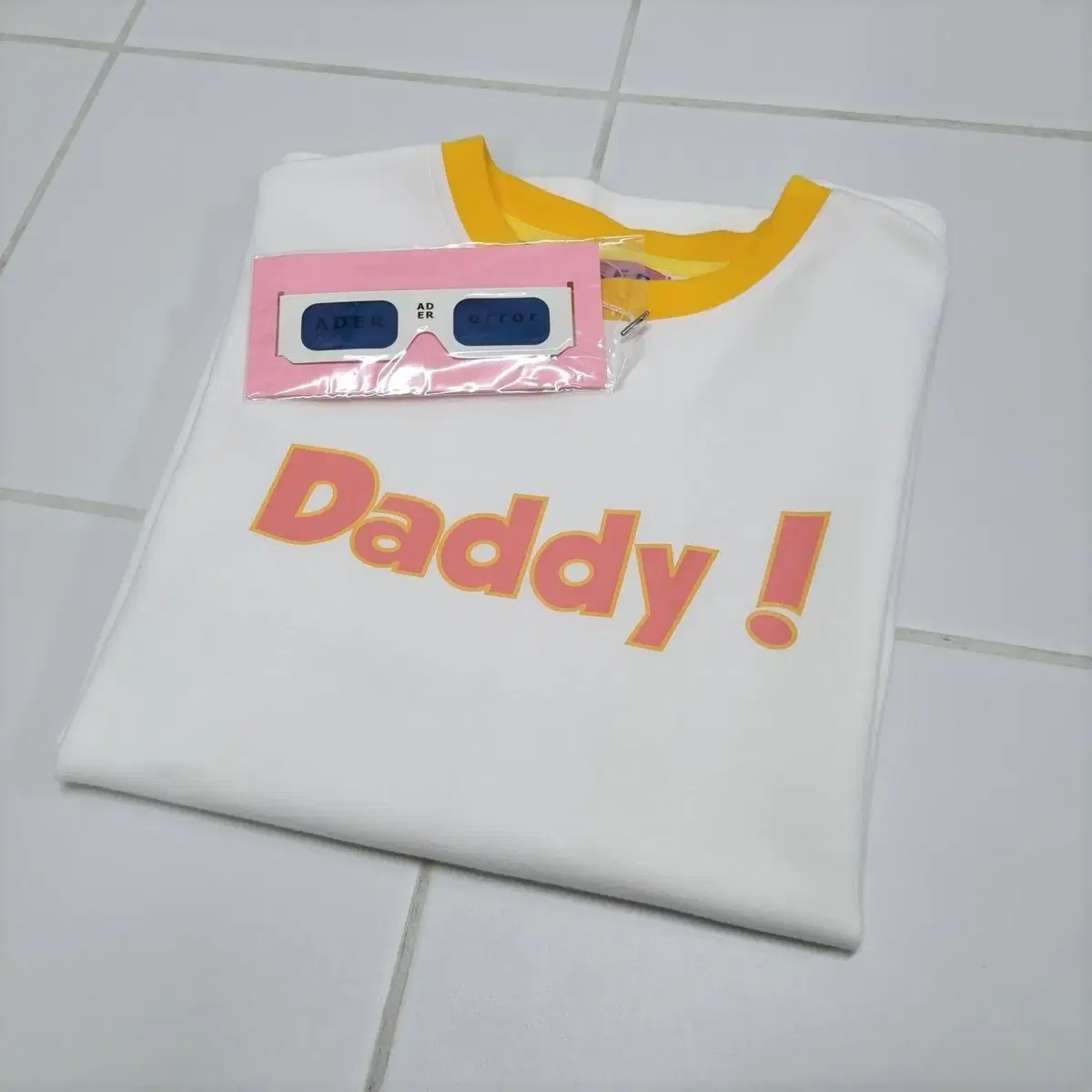 새상품 아더에러 반팔 티셔츠 daddy - 3size  adererror