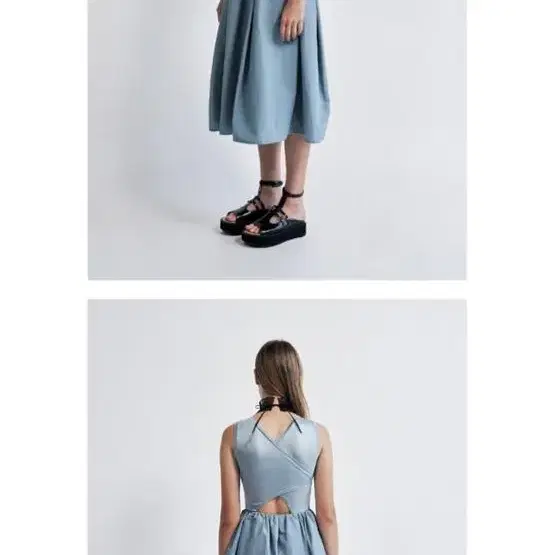 Wovement Tulle Sleeveless Dress 아모멘토