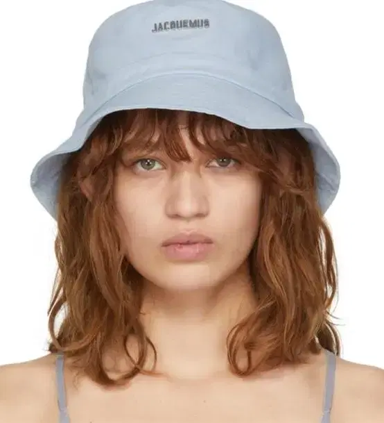 Jacquemus Bucket Hat Light Bloo 60