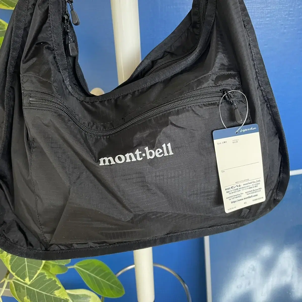 montbell 몽벨 숄더백 캠핑 아웃도어 가방 초경량 백