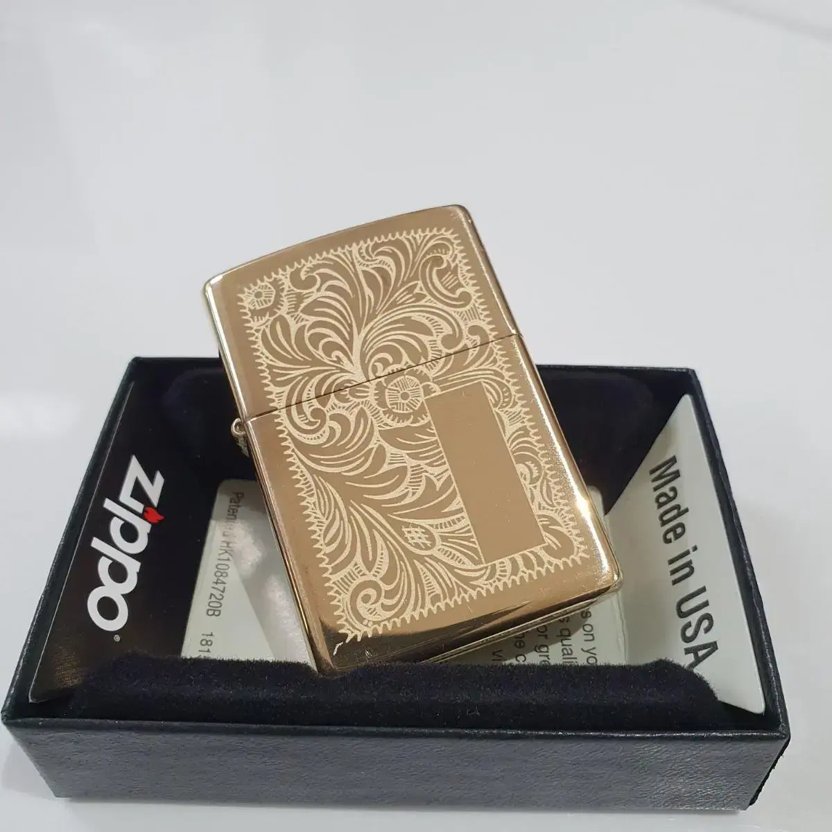 352B REG BRASS VENETIAN 정품 미개봉 새 지포라이터