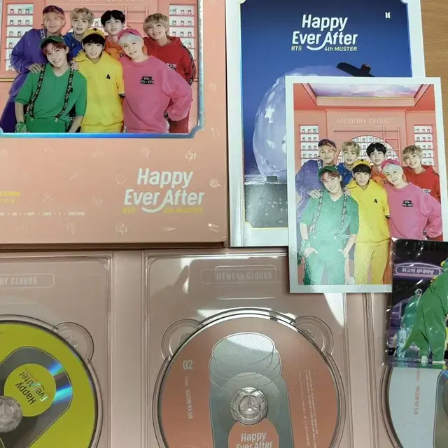 방탄소년단 머사터 happy ever after dvd 디비디