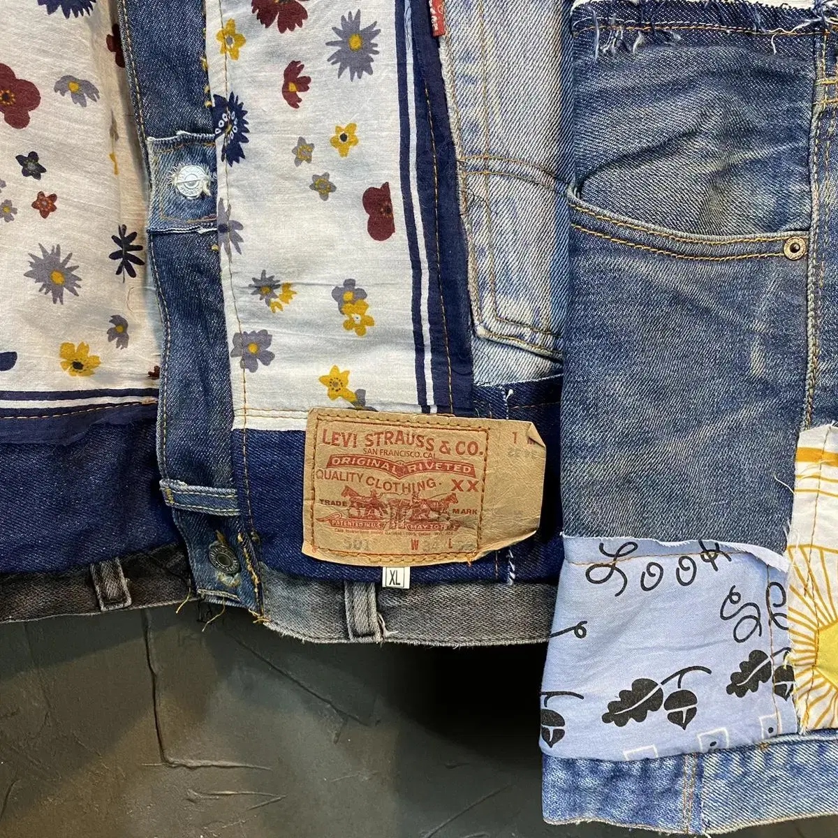 [XL] LEVI's 리바이스 커스텀 자켓