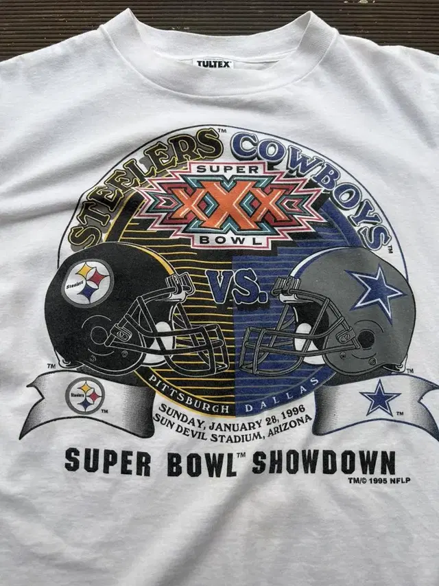 90s usa superbowl Tee L