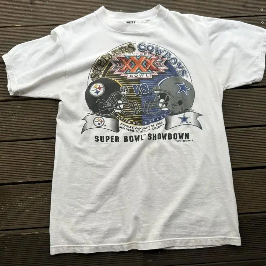 90s usa superbowl Tee L