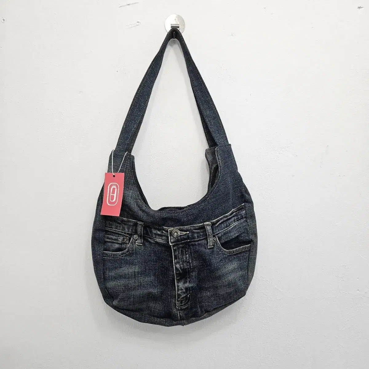 Upcycled Vintage Denim Shoulder Bag