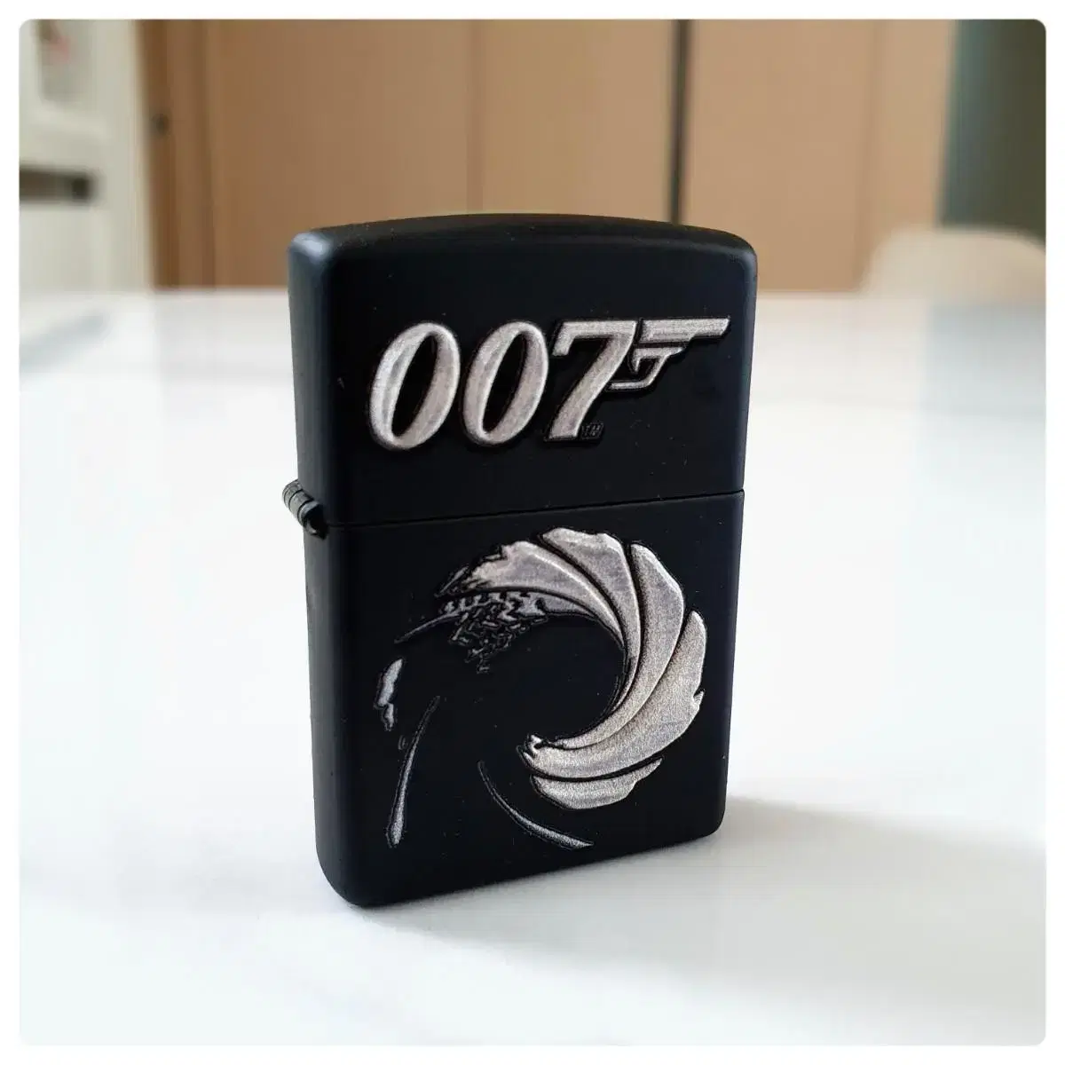 49329 BOND BT 007 GUN LOGO 정품 새 지포라이터