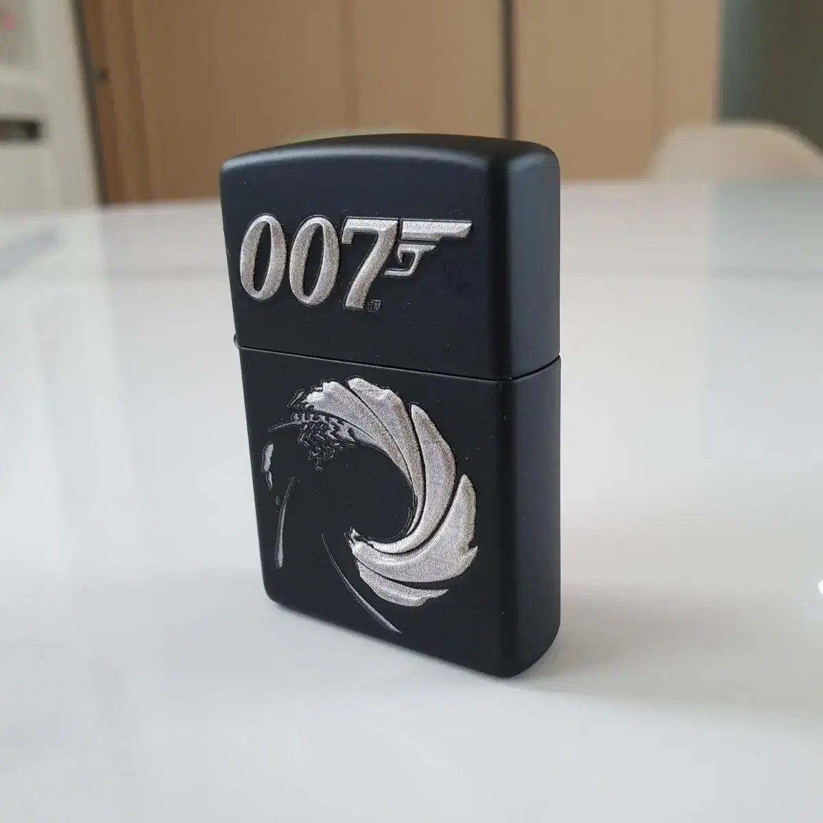 49329 BOND BT 007 GUN LOGO 정품 새 지포라이터