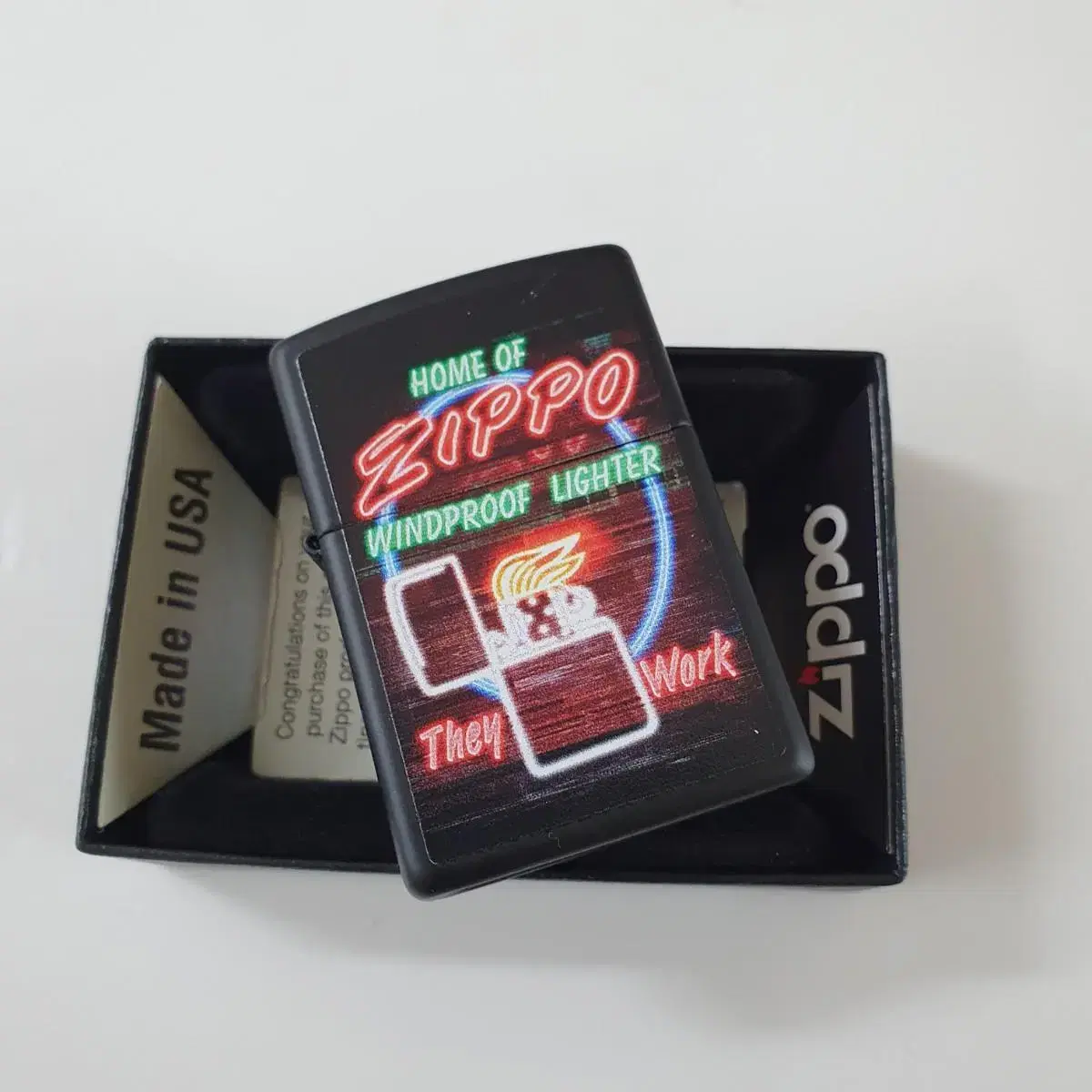 48455 ZIPPO DESIGN 정품 미개봉 새 지포라이터