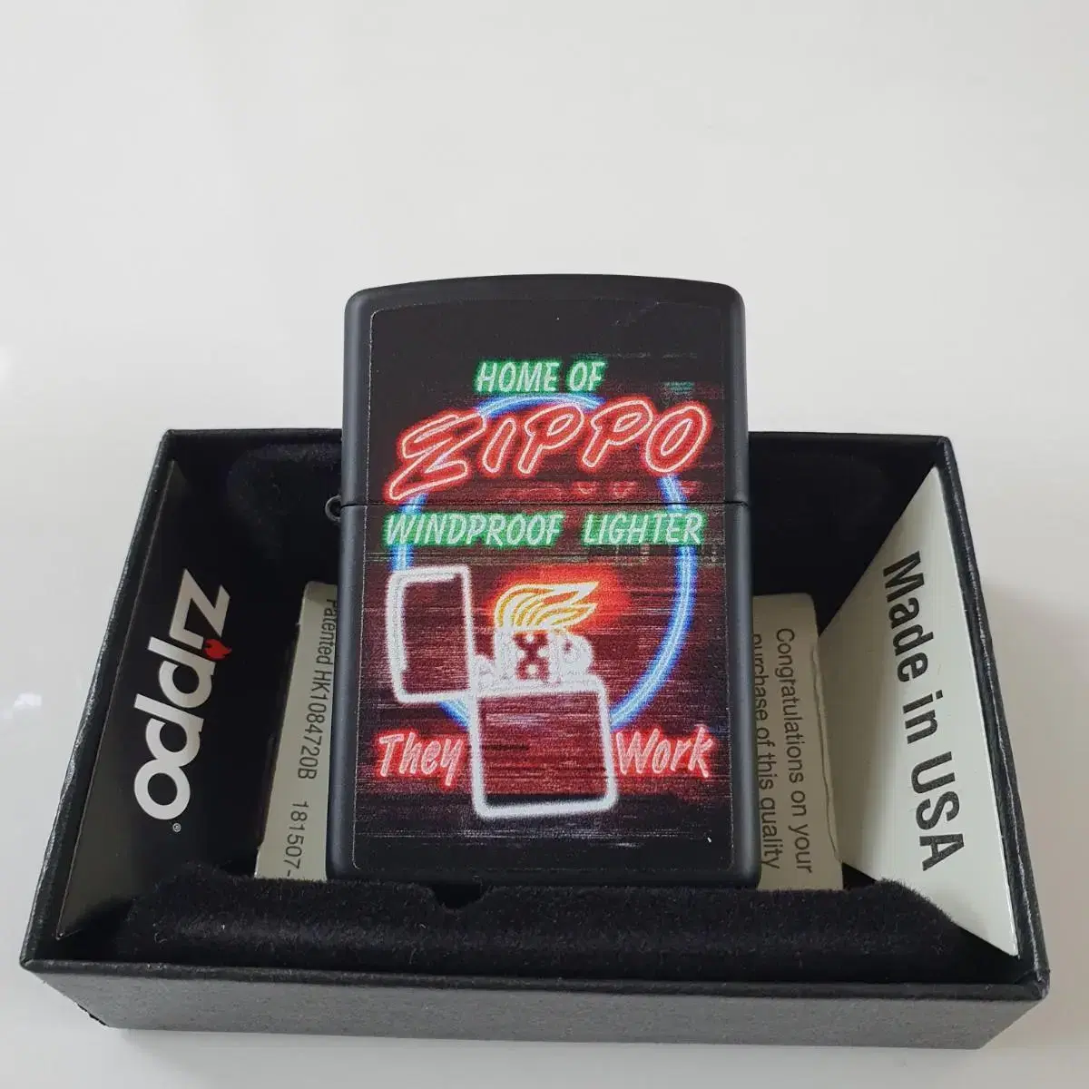 48455 ZIPPO DESIGN 정품 미개봉 새 지포라이터