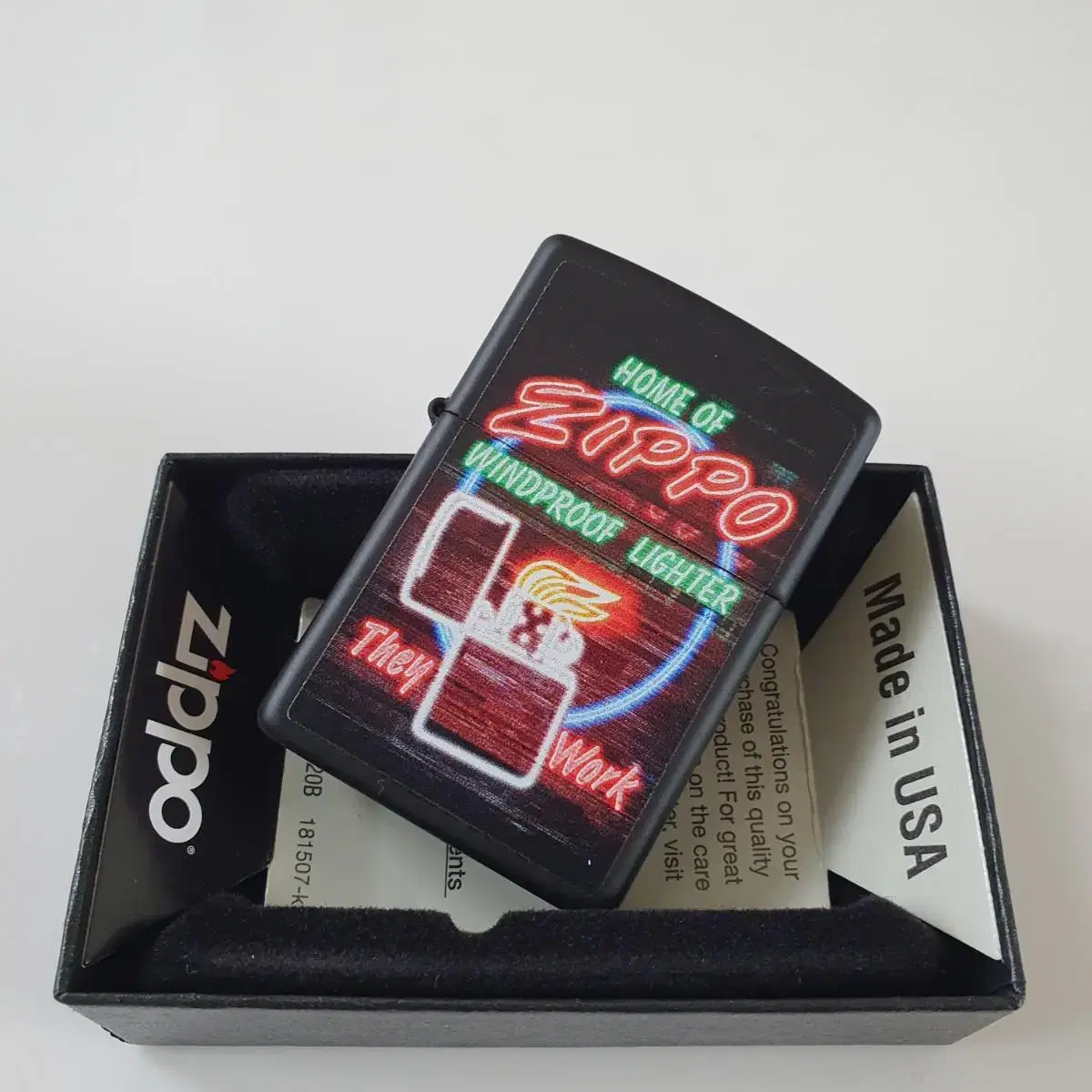 48455 ZIPPO DESIGN 정품 미개봉 새 지포라이터