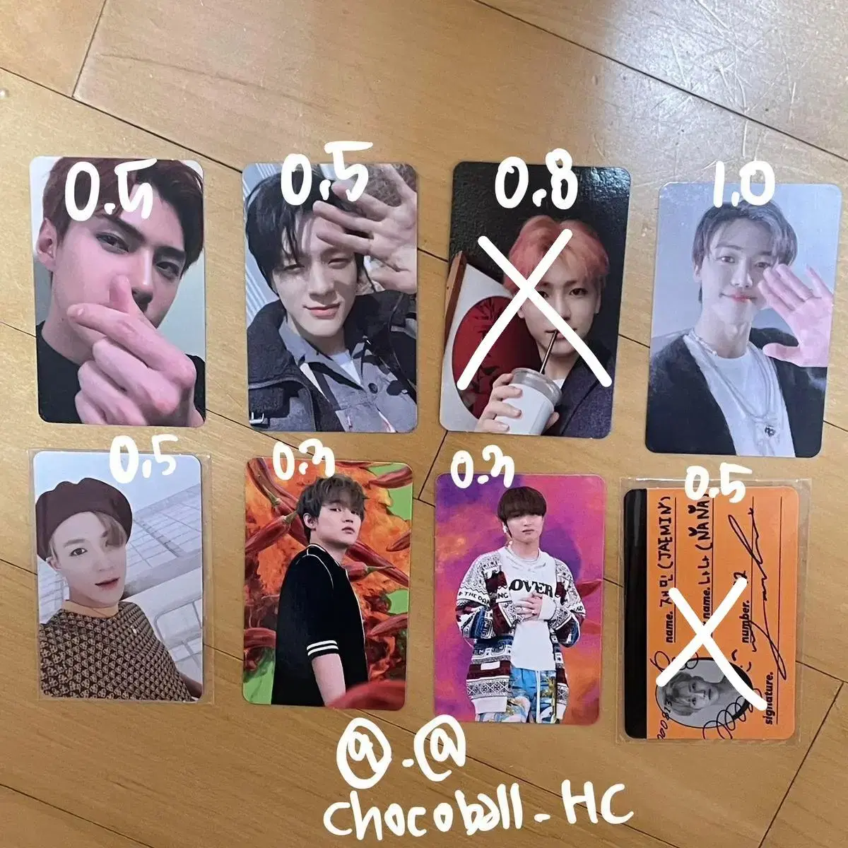 Exo sehun photocard, nct dream jeno jaemin haechan chenle photocard wts!