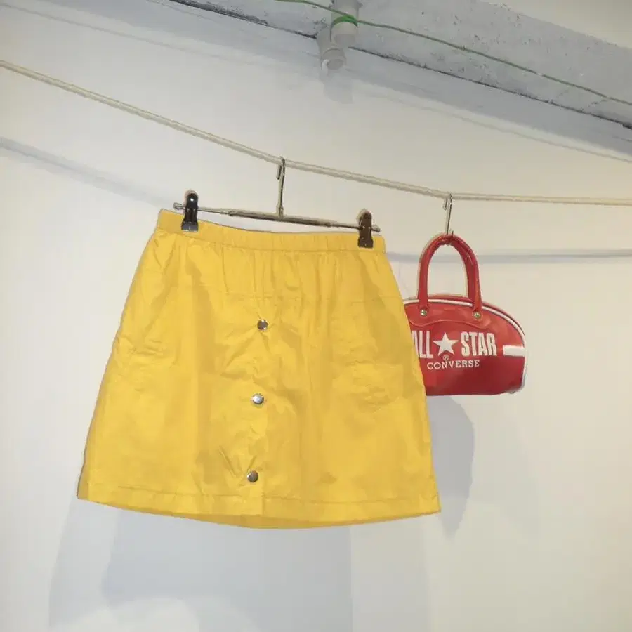 Forever 21 Yellow Miniskirt