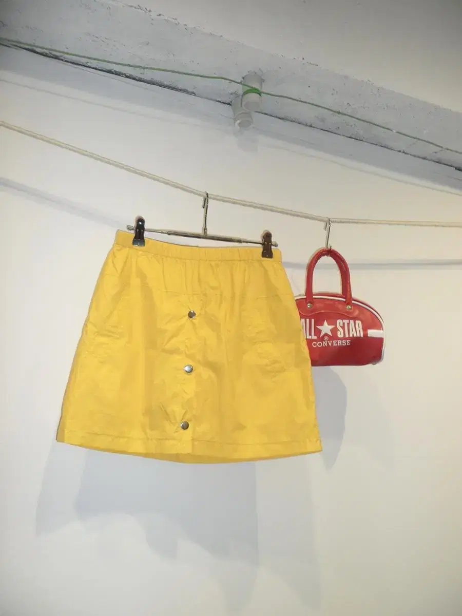 Forever 21 Yellow Miniskirt