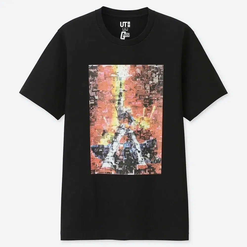 Uniqlo Gundam 40th Anniversary T-shirt Black Size M Unsealed