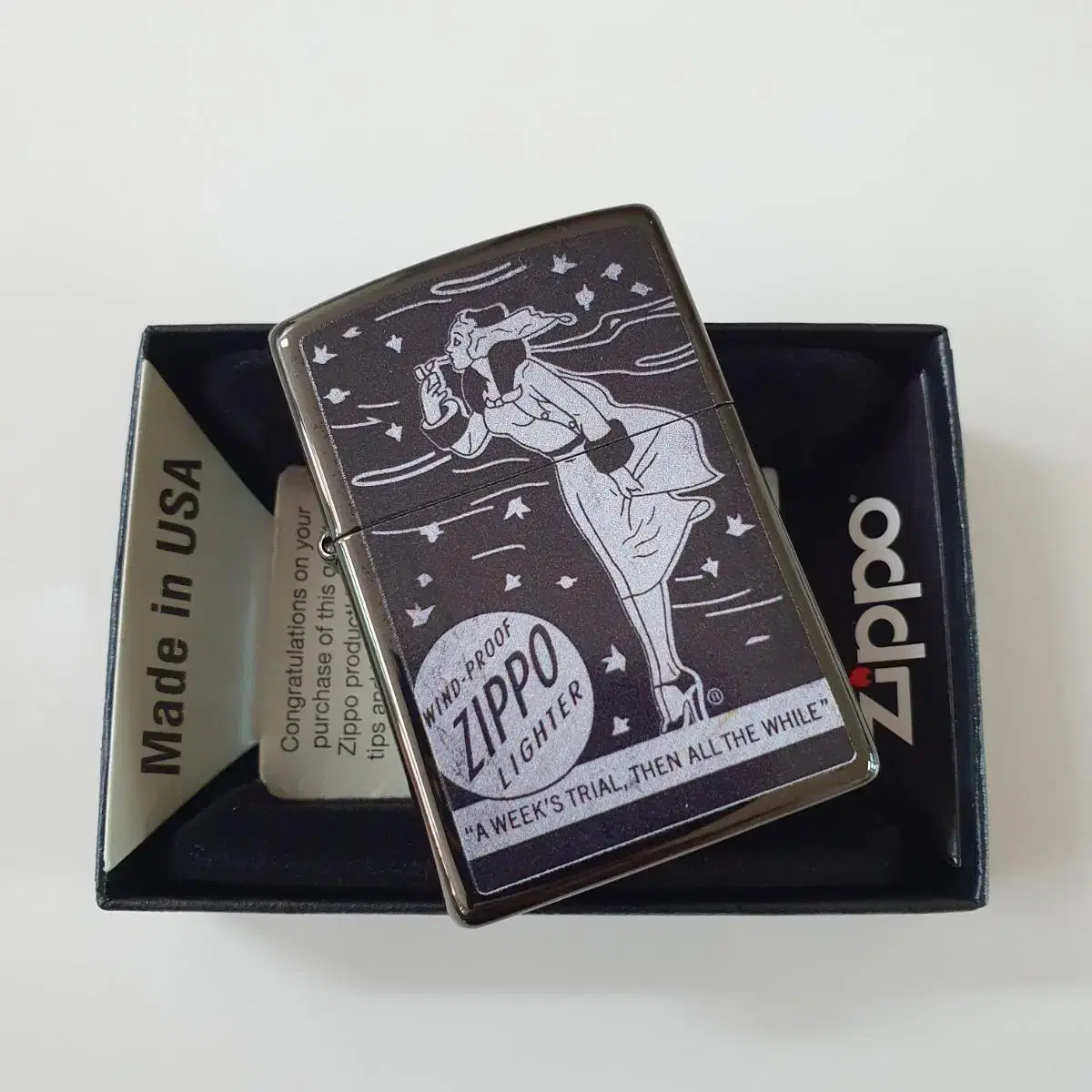 48456 ZIPPO DESIGN 정품 미개봉 새 지포라이터