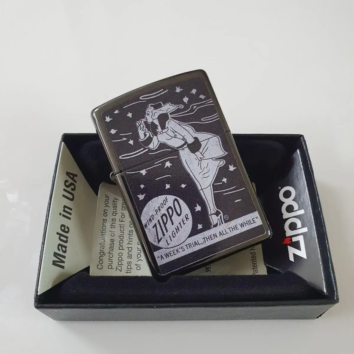 48456 ZIPPO DESIGN 정품 미개봉 새 지포라이터