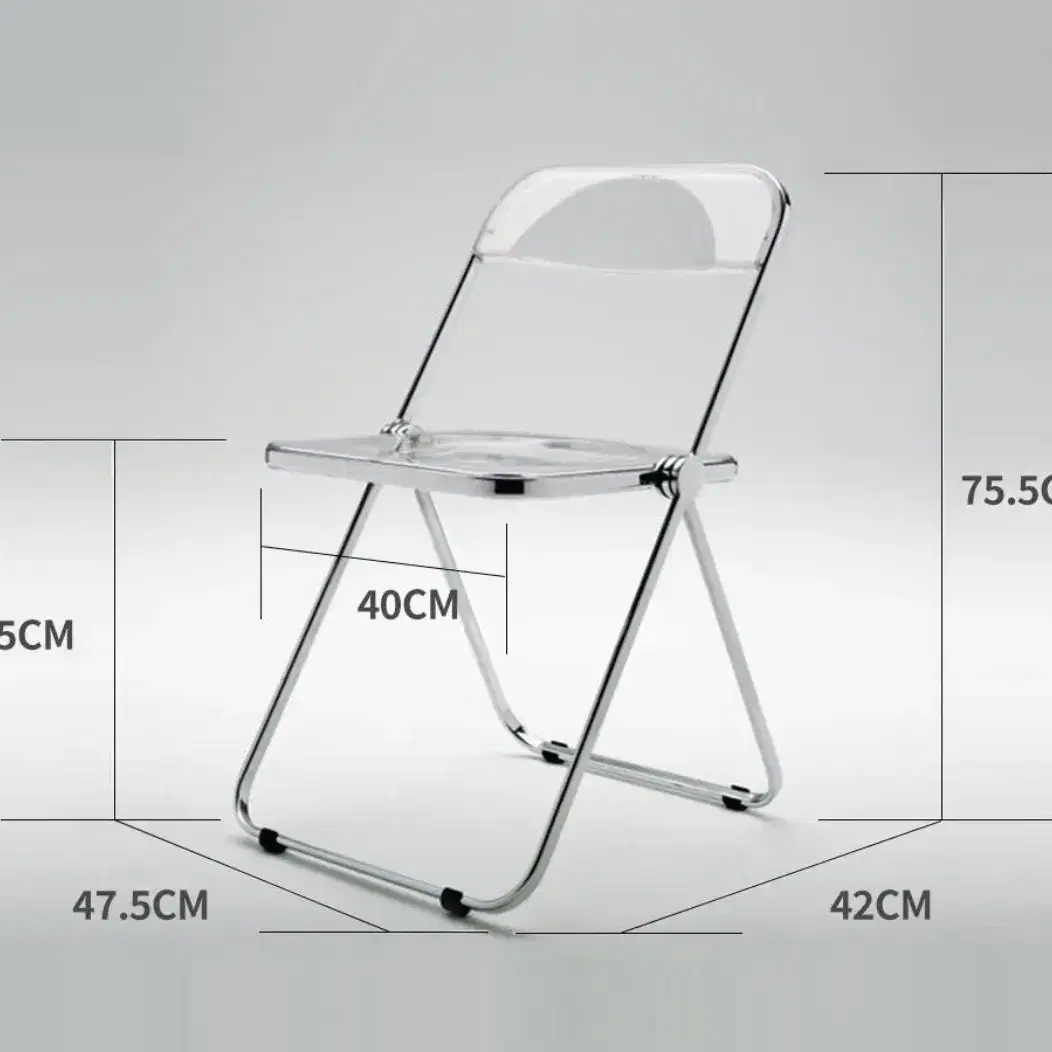 투명 접이식의자 팝니다