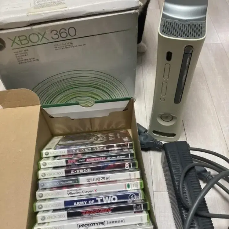 xbox 360 게임기 팝니다