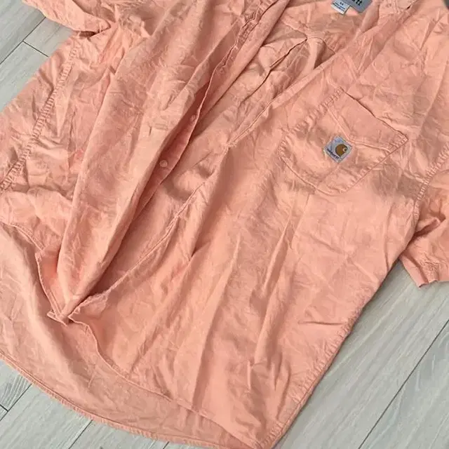 칼하트 오렌지 반팔 셔츠 carhatt orange shirts