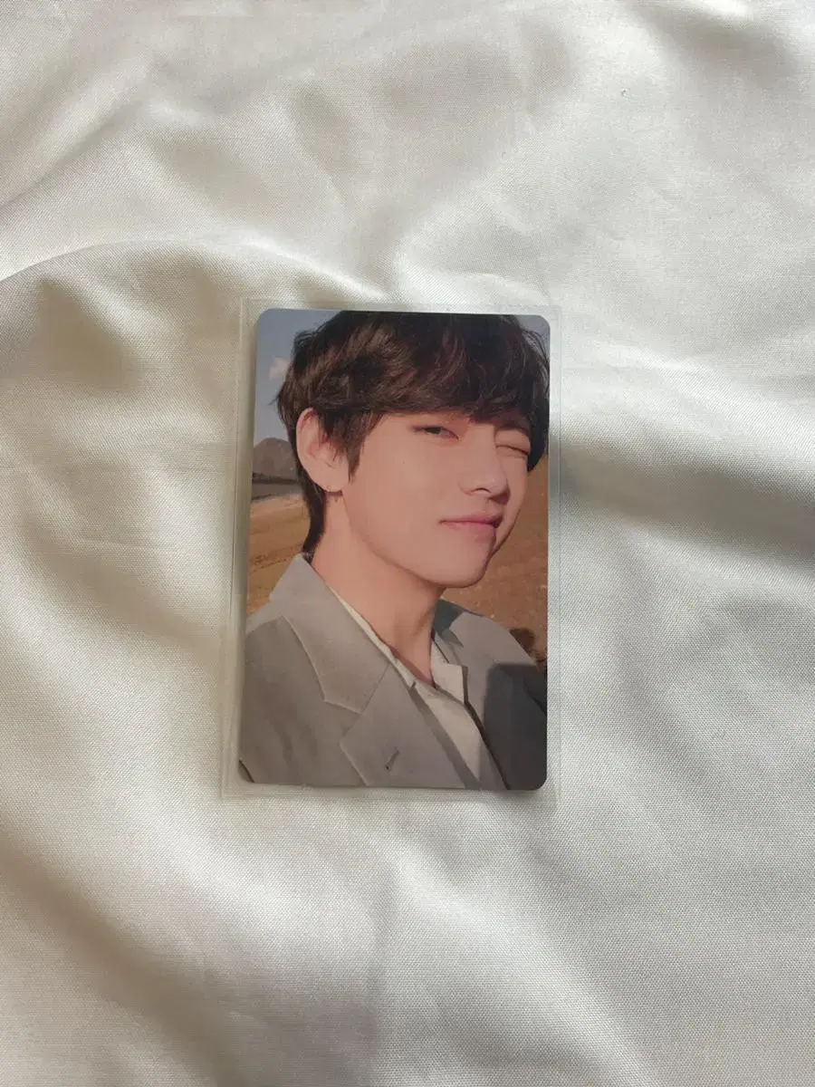 bangtan bts rubsell tier y taehyung v photocard