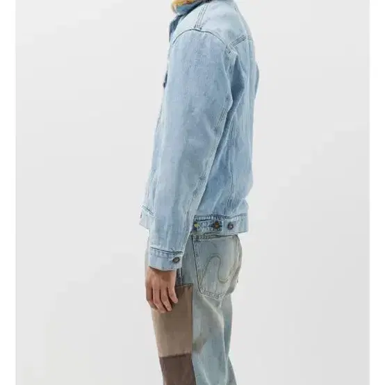 Erl trucker jacket (light blue)